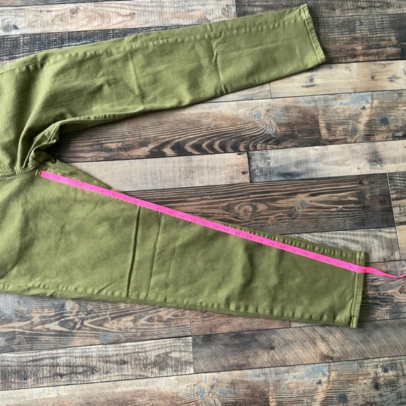 Bonobos 31x 30 5 Pocket Slim Taper Green Denim Mens Jeans - Picture 10 of 12